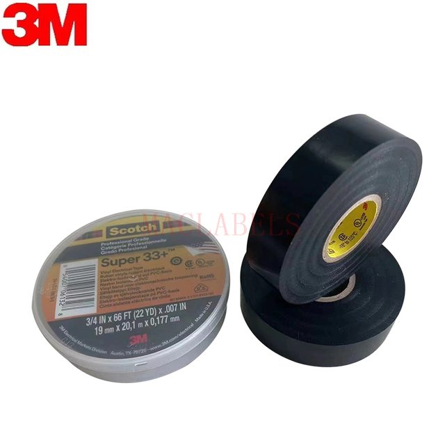 3M Super 33+ Weather Fastness Electrical Insulation Vinyl Electrical Tape