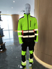 Reflective Vest Jacket Strip Mesh Fabric Construction Security Safety Vest Night Worker Workwear Reflective Clothing