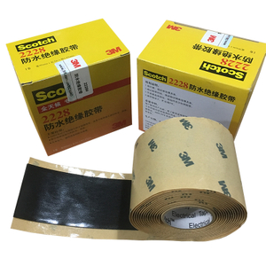 3M 2228 Scotch Rubber Adhesive Tape Custom Waterproof Insulating Tape For Waterproof Sealing Of Ground Wires