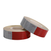 DM 9300 Factory Industry Wholesale Cinta Reflectiva Caution Road Safety Red&White Polyester Reflective Tape For Vehicles