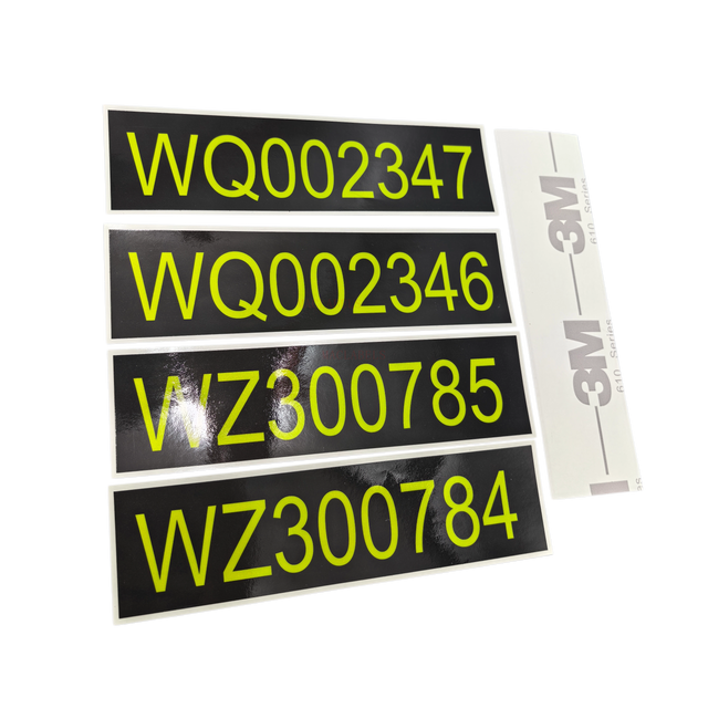 Custom 3M™ 610C Commercial-Grade Reflective Sheeting & Vehicle Decals