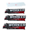 Custom Industrial Vehicle Branding Forklift LOGO Graphics 