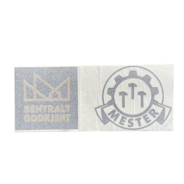 Precision Branding Kiss-Cut Transfer Decals for Logos