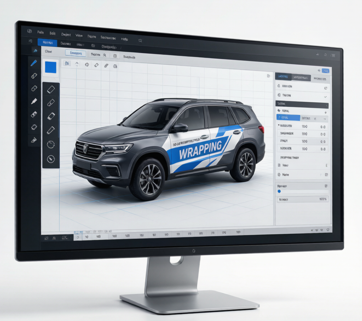 What Software Can I Use to Design a Vehicle Wrap?