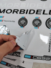 Custom Anti-Yellow Crystal Transfer Stickers for Motorcycle